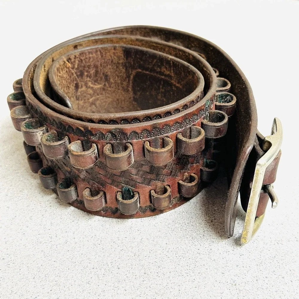 Eubanks Idaho Leather Gun & Ammo Belt Holster 46